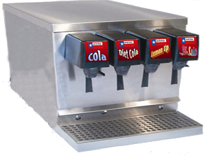 New or refurbished fountain drink dispensers sold and leased, installed and maintained.  Ask about our NO-COST Lease program!